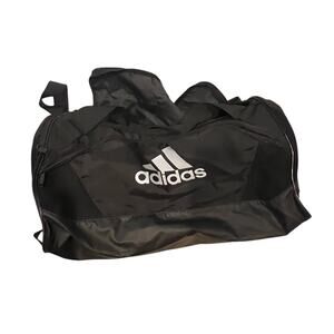 Adidas Defender Medium White Black Gym Bag